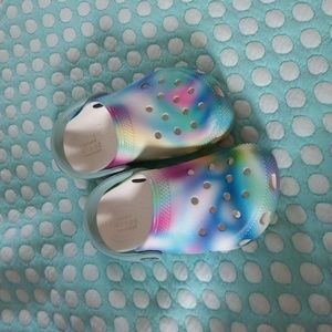 Tie Dye Crocs